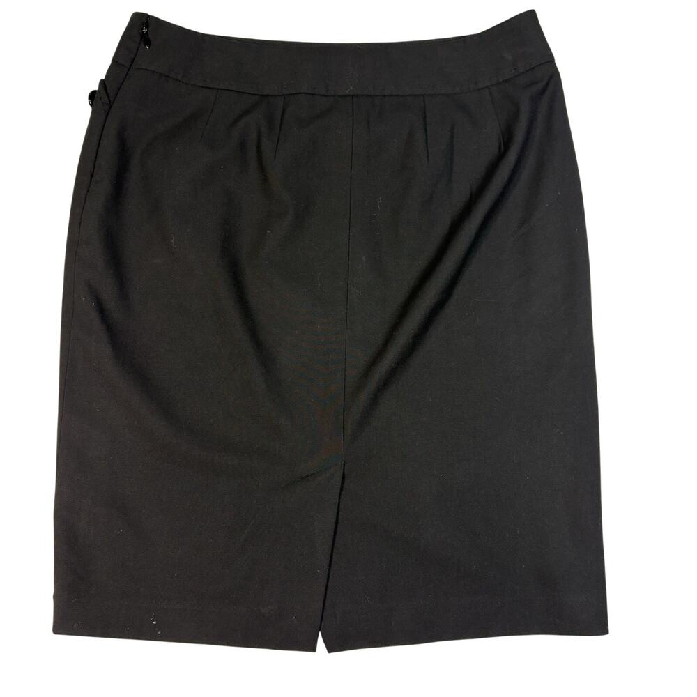 The Limited Black Pencil Skirt Size 6 Stretch Career Skirt Closet Staple Classic
